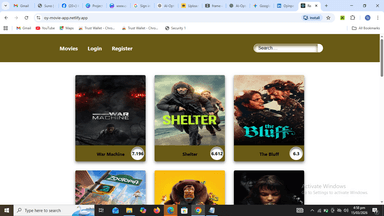 Movie Recommendation Application